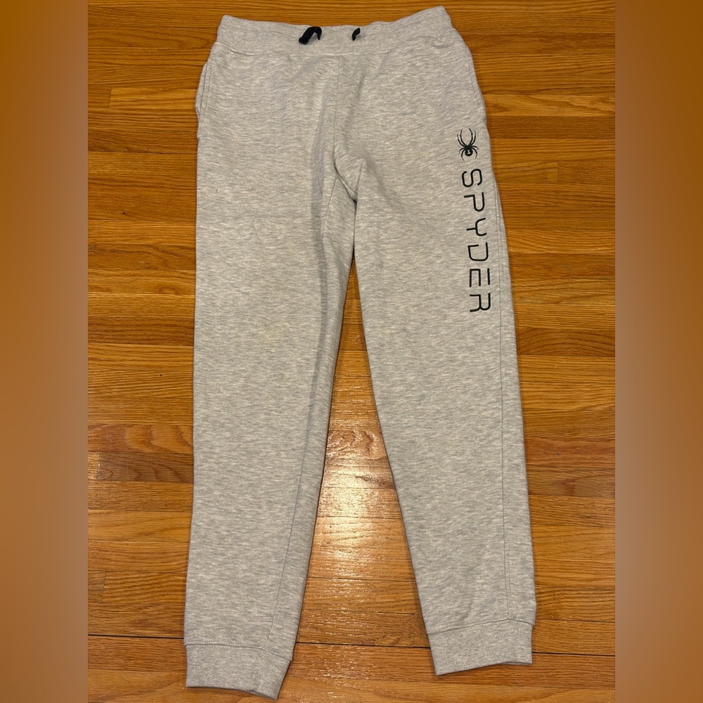 Spyder Kids Light Gray Joggers